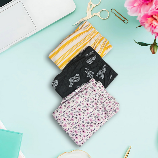 Pack Of Three Soft Cotton Pajama For Woman Set 109