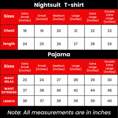 Yellow Pocket Printed Night Suit