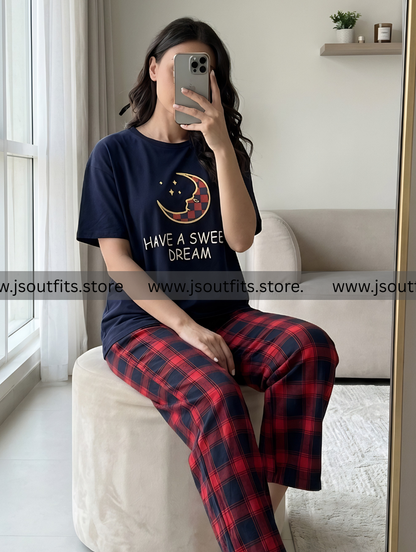Have A Sweet Dreams Printed Night Suit